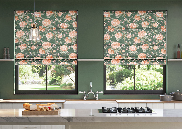 Bouquet Velvet, Springwood - Roman Blind - Image 3